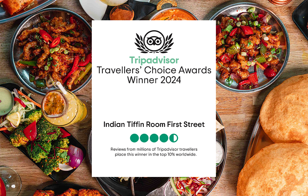 ITR mcr first street INDIAN TIFFIN ROOM AWARD TRIPADVISOR REVIEWS